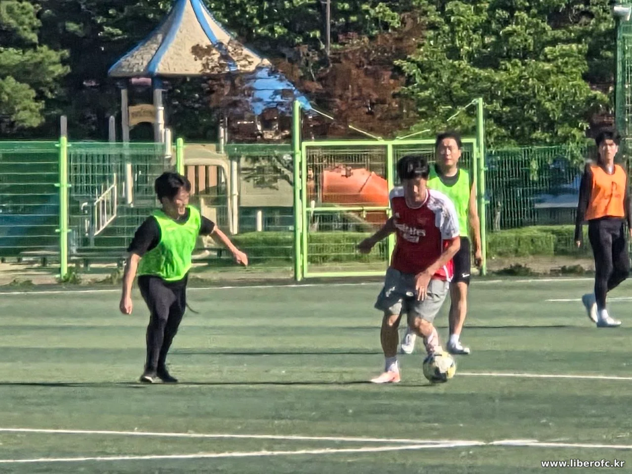 더운 날도 모였습니다 — 일산 조기축구 리베로 FC 5월 31일 정모, 대화구장